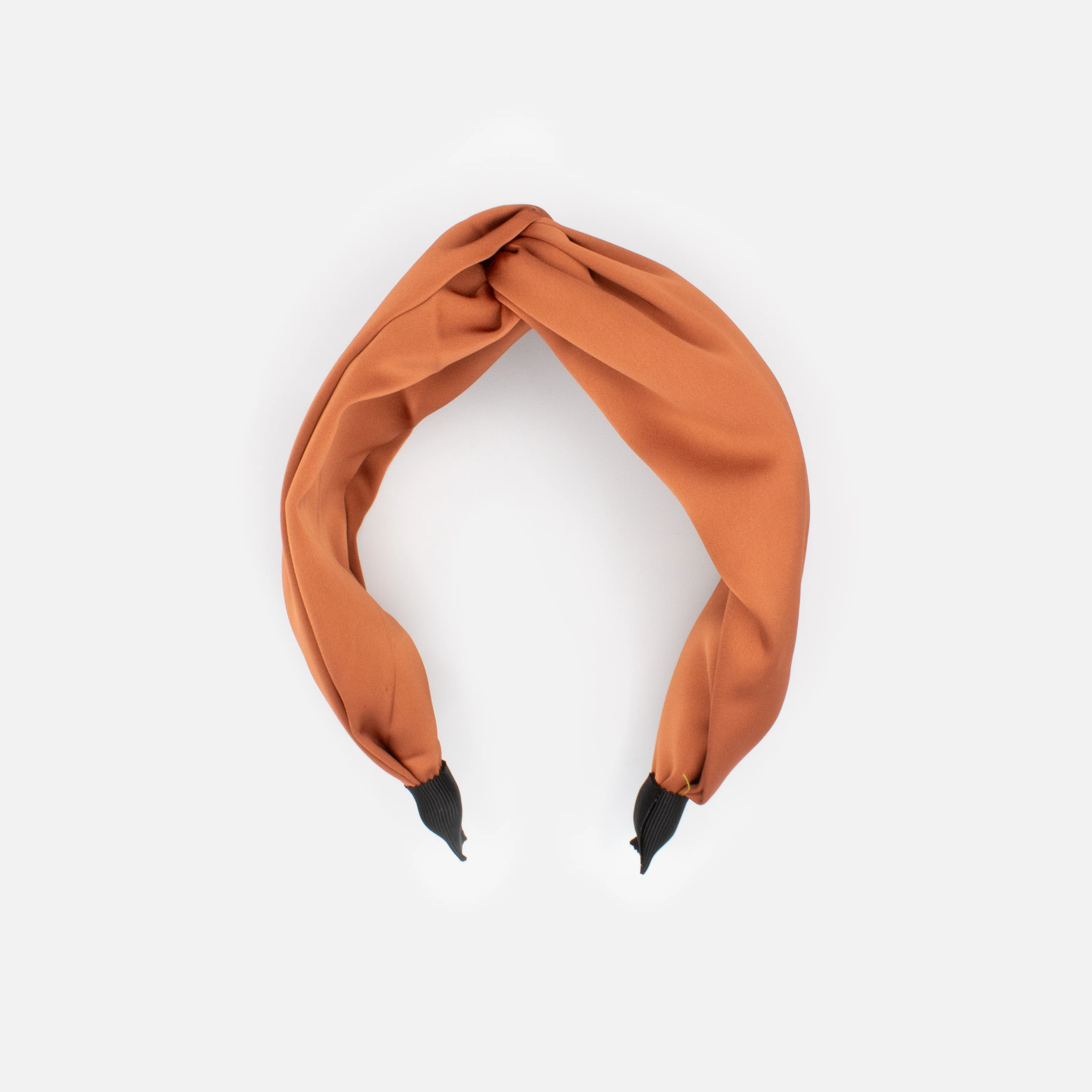 Bandeau rouille avec noeud plissé - Image 2
