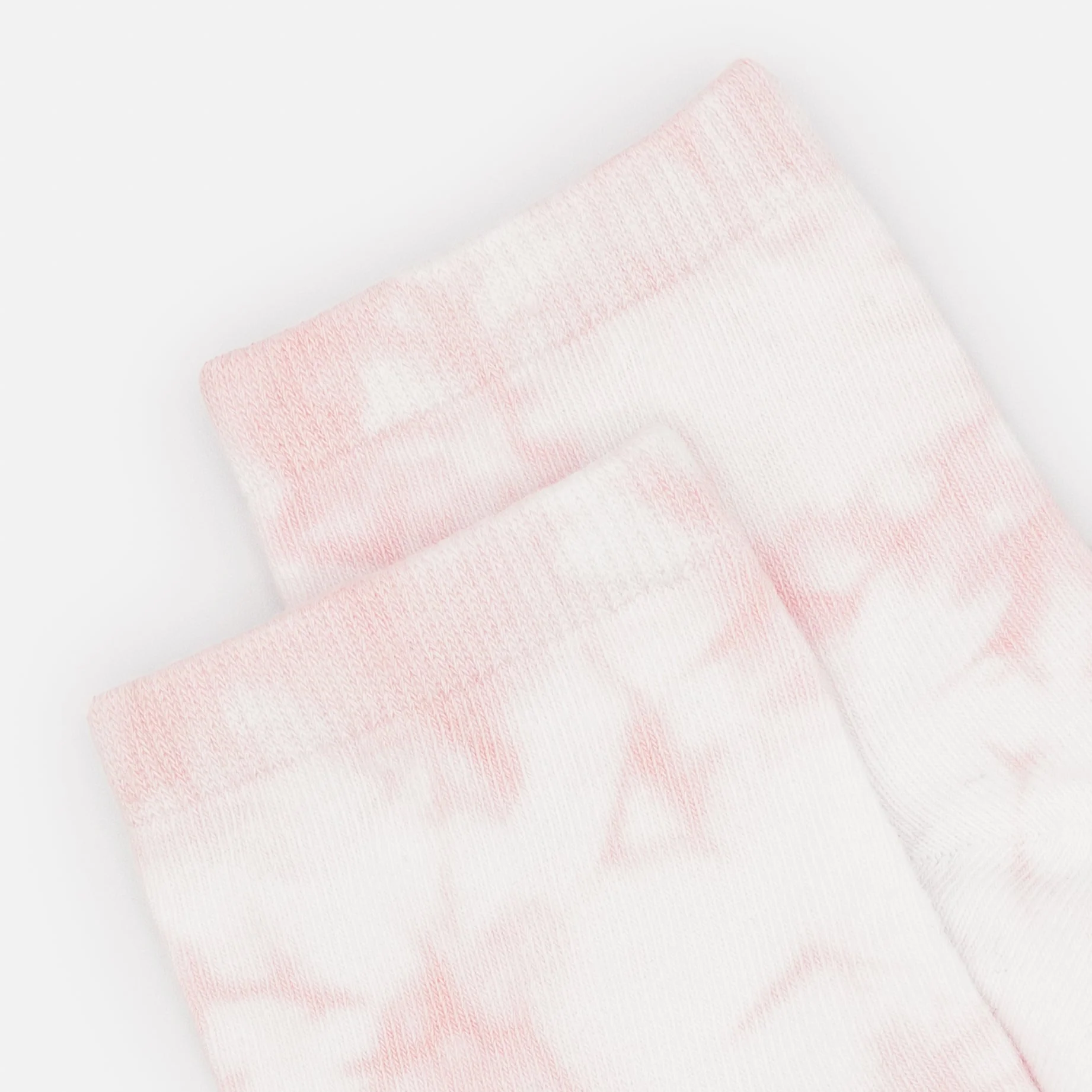 Bas cheville rose pâle tie-dye - Image 2