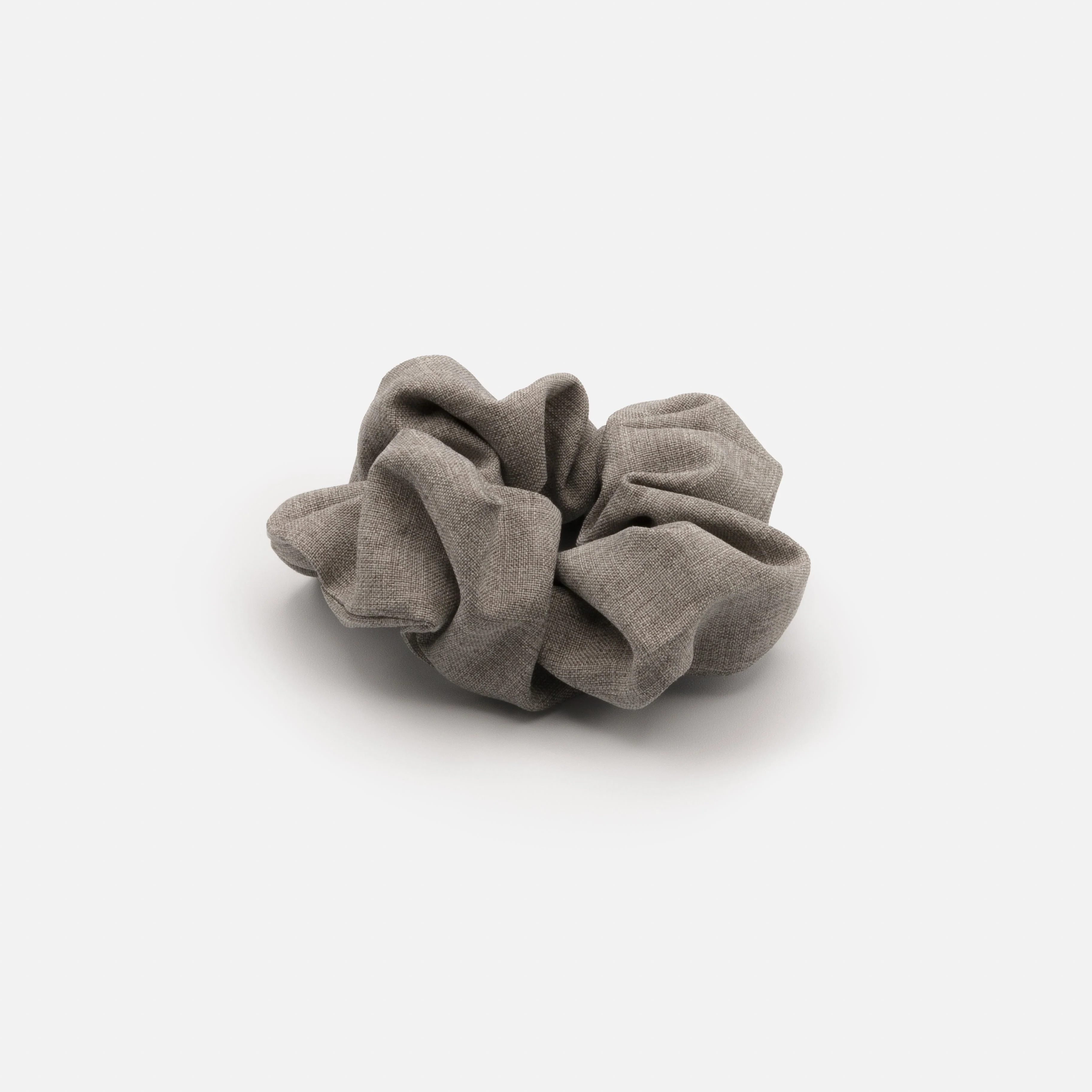 Chouchou gris en lin