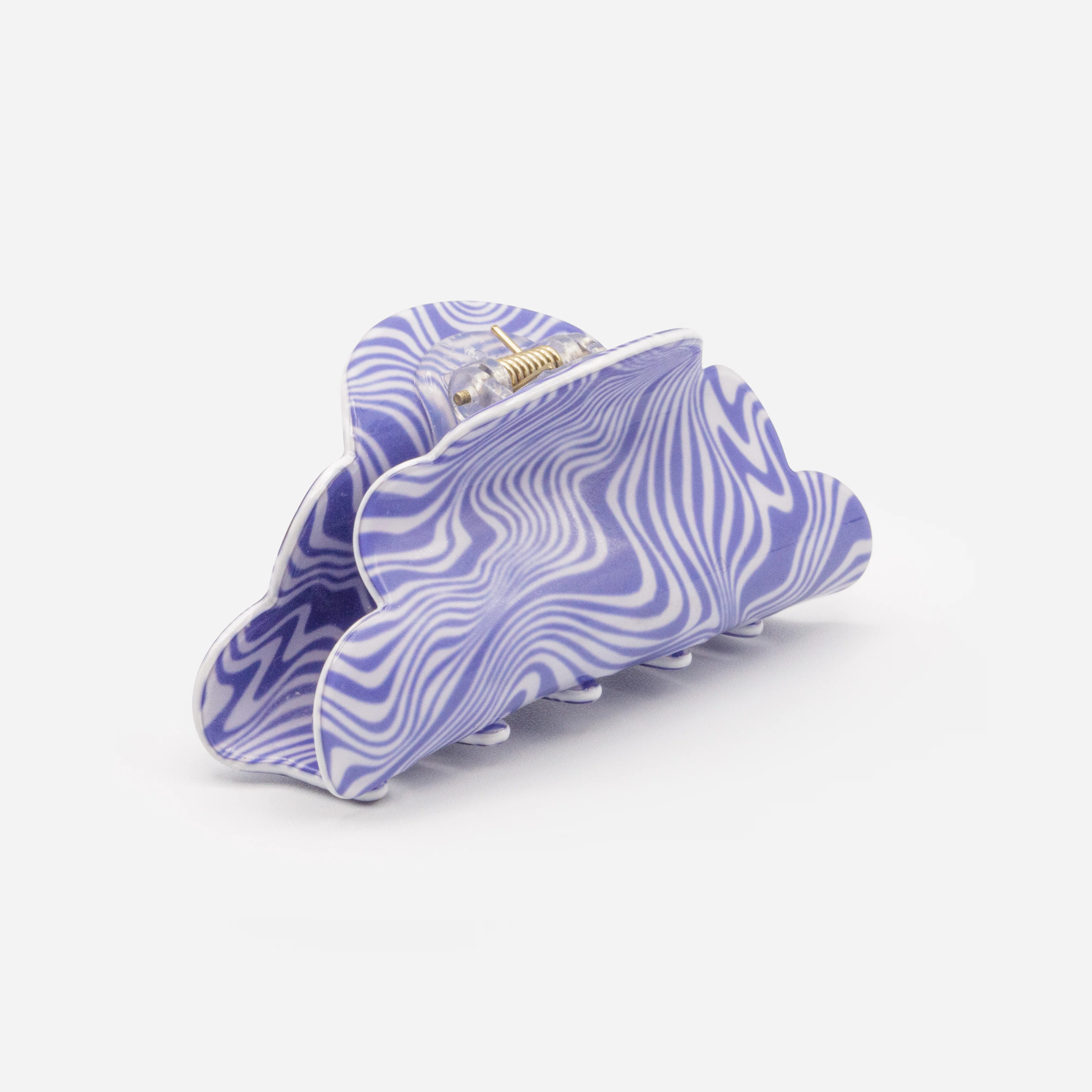 Grande pince bleue à motif psychédélique - Image 2