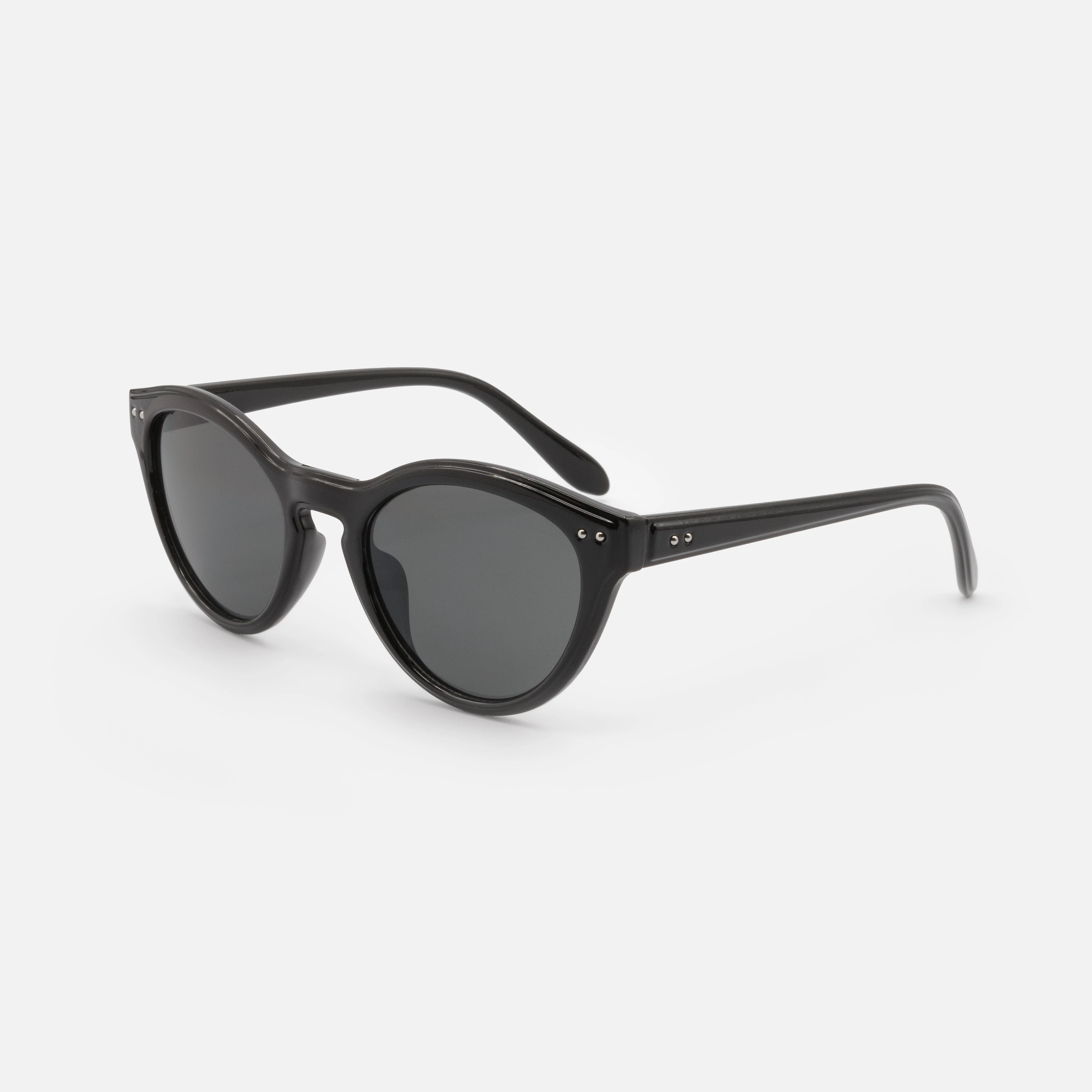 Lunettes de soleil noires avec verres foncés