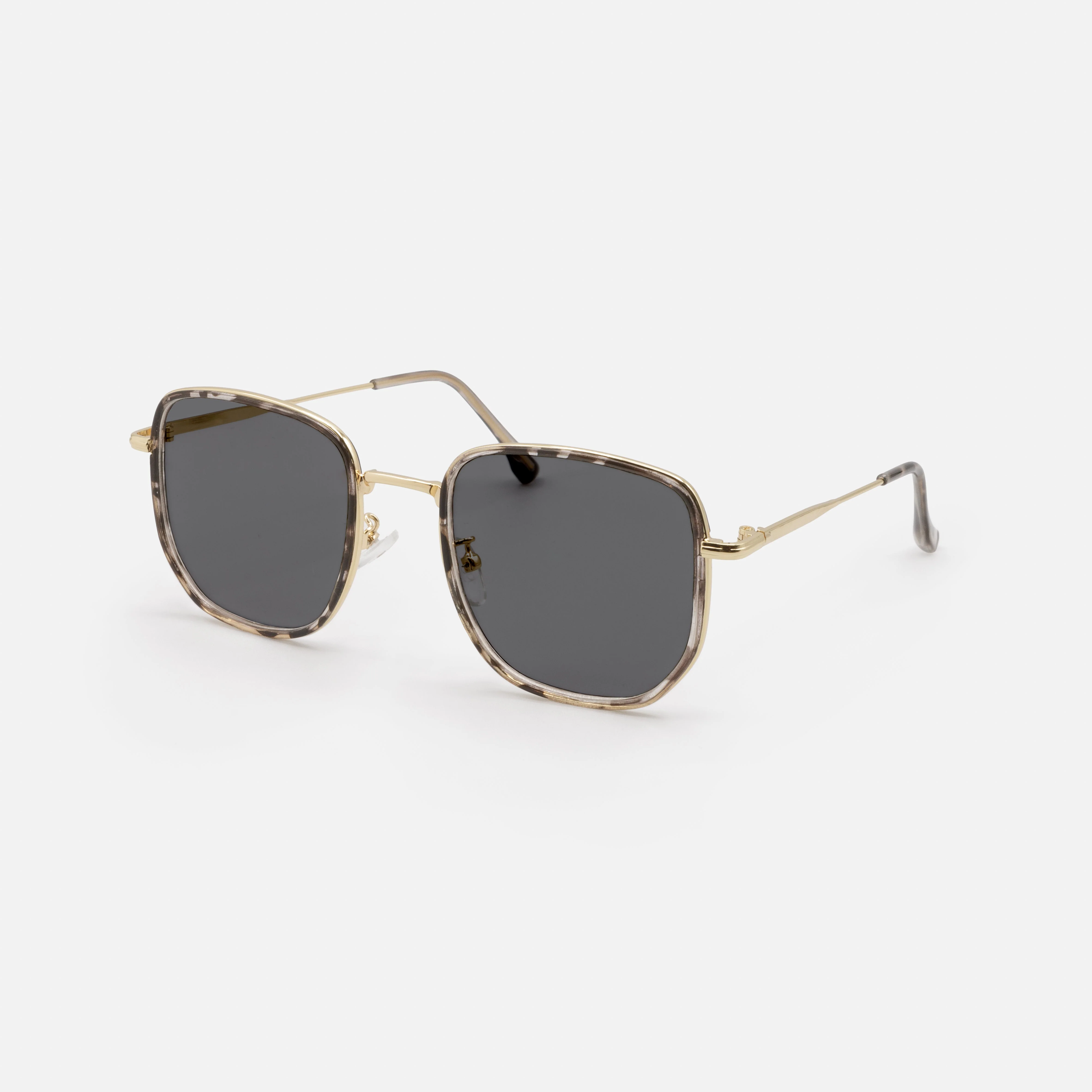 Lunettes de soleil écaille tortue avec verres foncés