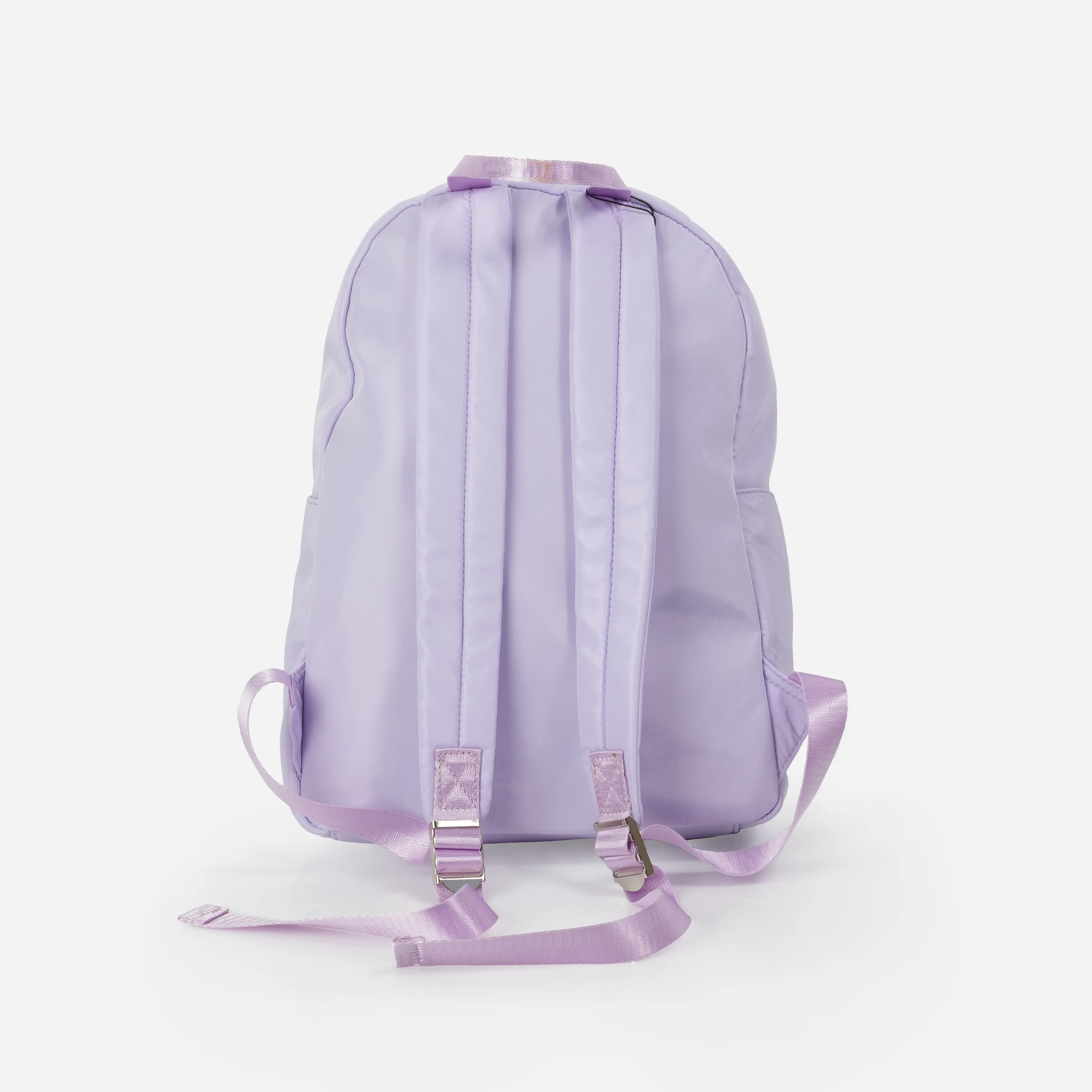 Sac à dos lilas en toile - Image 2