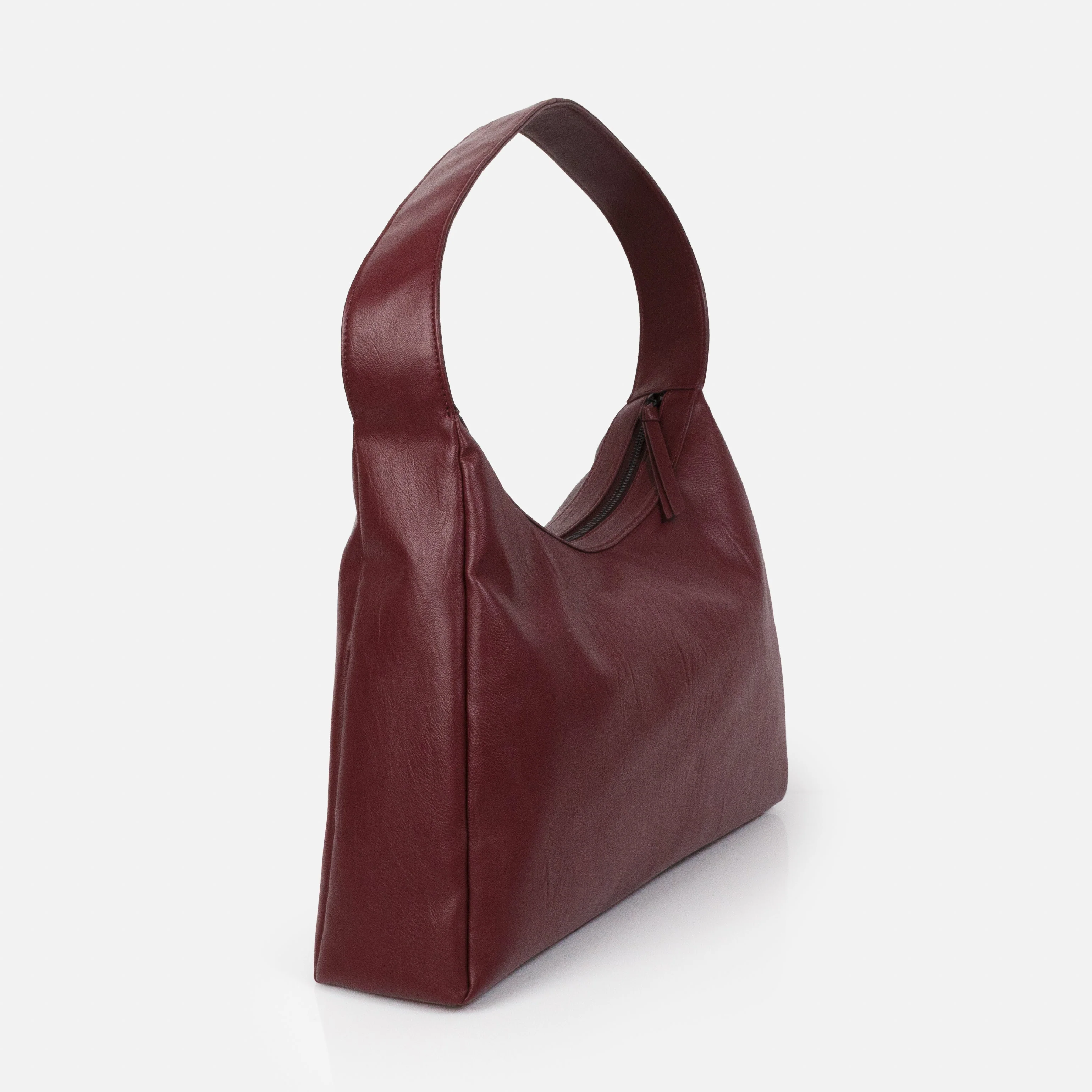 Sac à main bourgogne en PU - Image 2