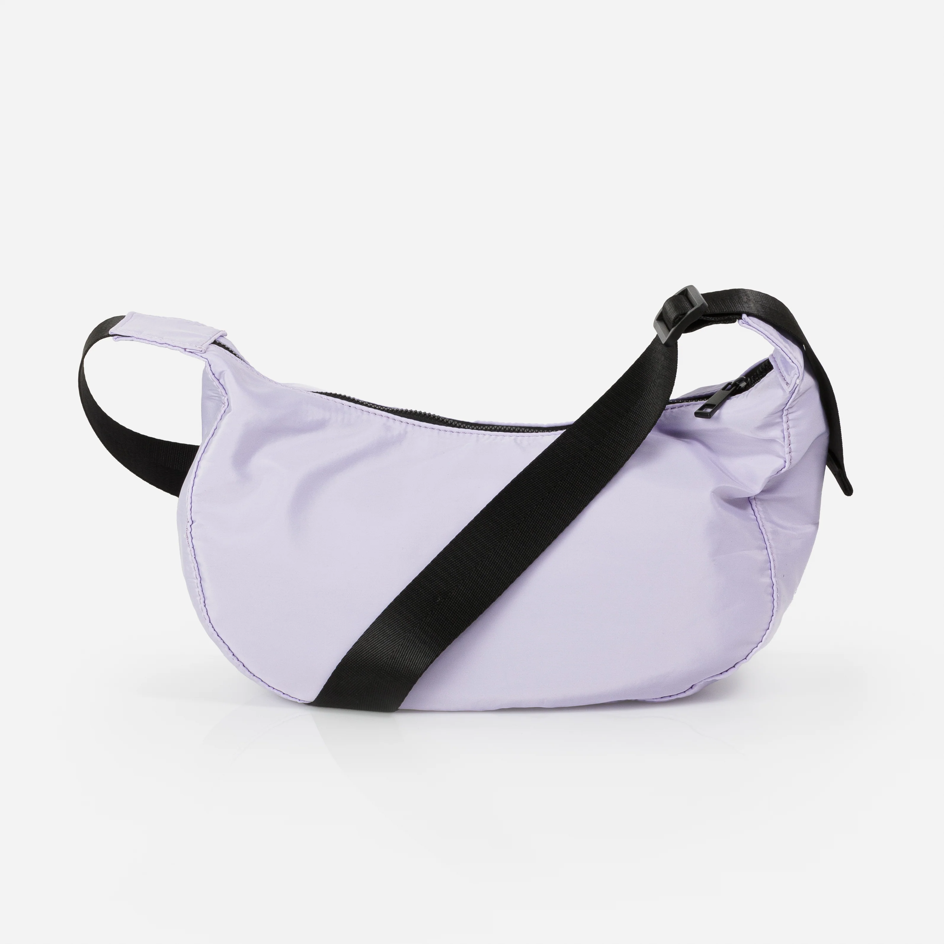Sac Ă main croissant de lune lilas en toile